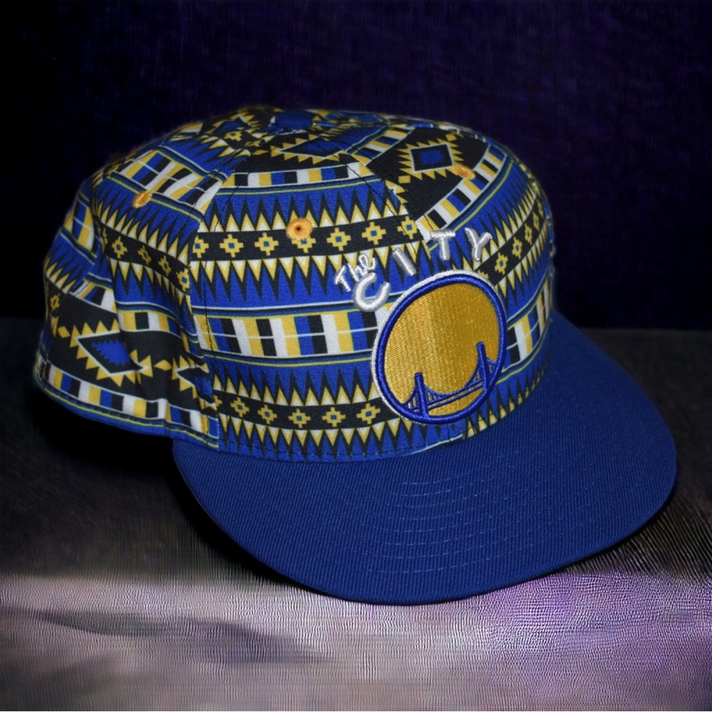New Era NBA 9FIFTY - “The City” Adjustable Snapback Hat - Golden State W…